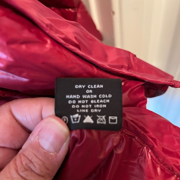 G by Giuliana Burgundy Down Puff Coat, Sz 1X - Picture 6 of 10